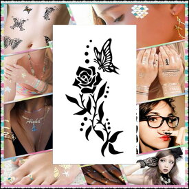 楽天市場 黒バラ ネイルシールの通販