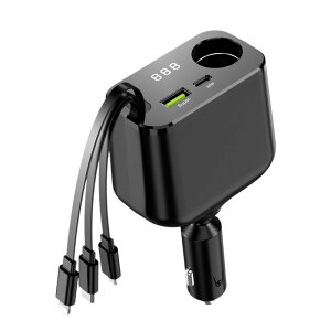 �V�K�[�\�P�b�g ���� �[�d�� USB Type-C PD 100W �}���[�d �J�[�`���[�W���[ ���z�� �d���v ���� �p�x���� �ԍڏ[�d�� QC3.0 �h���C�u���R�[�_�[ FM�g�����X�~�b�^�[ 12V 24V ��^�� �g���b�N �Ή�