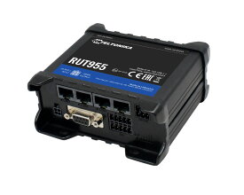 TELTONIKA RUT956 LTE/4G WiFi　デュアルSIM (2 SIM カード)　RS232、RS485、GNSS（GPS）、microSDおよびUSBインターフェース CAT4 （最大 150 Mbps）