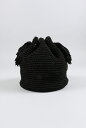 CORD TASSEL POCHETTE BLACK(LD-1612)(R) LUDLOW(ラドロー) ランキングお取り寄せ