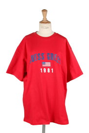【50%OFF】Guess Green 1981 Tee-RED (GRSS19-031) Guess Green Label -Women-(ゲス・グリーン・レーベル)
