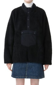 FLEECE PULLOVER-BLACK(188) Maison Eureka-Women-(メゾンエウレカ)