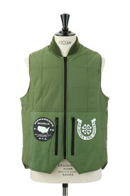 【60%OFF】Embellished Quilted Vest（FW19003） Richardson(リチャードソン)