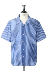 Multi Stripe Open collar shirt -NAVY(VJS1344) Vanquish(ヴァンキッシュ)