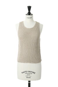 Mesh Knit Tanktop -NATURAL (12010519) Todayful(�g�D�f�C�t��)