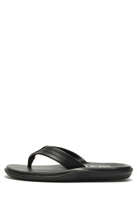 LEATHER THONG -BLACK (PB202) Island Slipper -Women-(�A�C�����h�X���b�p)