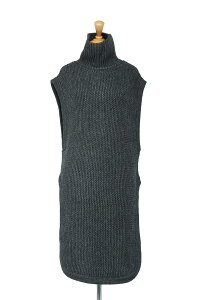 Roundhem Knit Vest -CHARCOAL GRAY (12120505) Todayful(�g�D�f�C�t��)