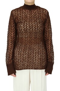 TODAYFUL �g�D�f�C�t�� Sheer Lace Knit -BROWN (12120533)