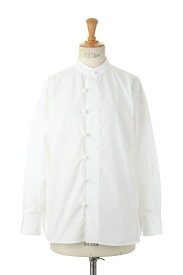 【40%OFF】Thomas Mason Mandarin Collar China Shirt -WHITE (22SSH-#115L) Jane Smith(ジェーンスミス)