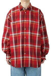 �yP5�{�zTech Work Shirts Flannel Plaids - D.RED (BE-88022) DAIWA PIER39(�_�C�� �s�A39)