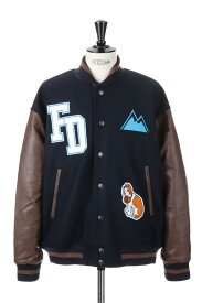 VARSITY JACKET by MIDAS MIYAKE/NAVY(F342568C) [BP] First Down -Men-(ファースト・ダウン)First Down ファーストダウン メンズ