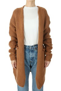 yP5{zFine Lamb & Cashmere Bulky Knit Cardigan-CAMEL(18RKNTOP-04KAT) Bluebird Boulevard(u[o[huo[h)