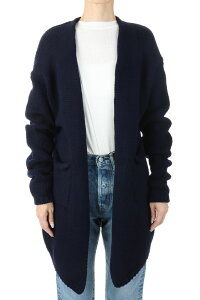 yP5{zFine Lamb & Cashmere Bulky Knit Cardigan-NAVY(18RKNTOP-04KAT) Bluebird Boulevard(u[o[huo[h)
