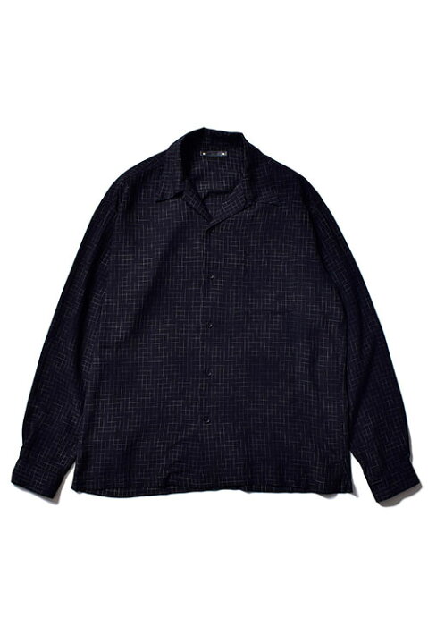 楽天市場】【40%OFF】Vanish Graph Check Open Collar SH / BLT (2209 