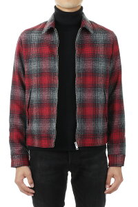 Grandrelle V.Check Flannel Zipup BZ / RPT (2210-8001) Minedenim(�}�C���f�j��)