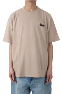 �yP5�{�zLOGO S/S TEE COTTON JERSEY -SAND(F401004) [BP] First Down -Men-(�t�@�[�X�g�E�_�E��)First Down