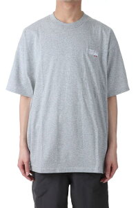 �yP5�{�zLOGO S/S TEE COTTON JERSEY -HEATHER GRAY(F401004) [BP] First Down -Men-(�t�@�[�X�g�E�_�E��)First Down