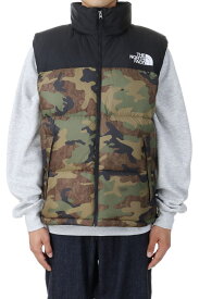 Novelty Nuptse Vest - TNF CAMO (ND92339) The North Face(ザ ノースフェイス)