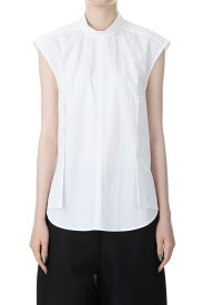 【50%OFF】 Standcollar Sleeveless Shirts -WHITE (12320410)Todayful(トゥデイフル)