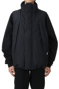 yP5{zGORE-TEX WINDSTOPPER FIELD DOWN VEST - BLACK (BW-18023W) DAIWA PIER39(_C sA39)