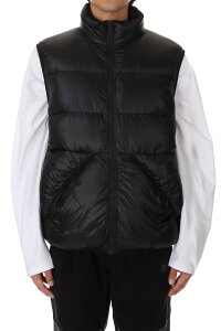 DOWN VEST NYLON TAFFETA -BLACK(F542009) [BP] First Down -Men-(�t�@�[�X�g�E�_�E��)First Down