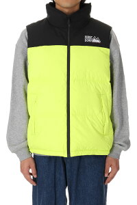 BUBBLE DOWN VEST MICROFT? -YELLOW(F542002) [BP] First Down -Men-(�t�@�[�X�g�E�_�E��)First Down