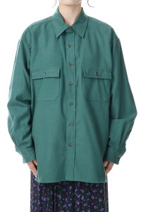 SHIRTS JACKET -GREEN(23AMSBL03) Shinzone(�V���]�[��)