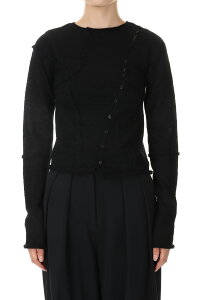 Asymmetry Sheer Knit -BLACK (12320501)Todayful(�g�D�f�C�t��)