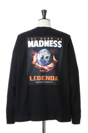 【40%OFF】THE HAND OF MADNESS Long-Sleeve T-Shirt -BLACK(LEC1136) LEGENDA(レジェンダ)