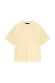 Crewneck T-shirt -GARDEN YELLOW(785SP241351K) ESSENTIALS -Kids-(エッセンシャルズ)
