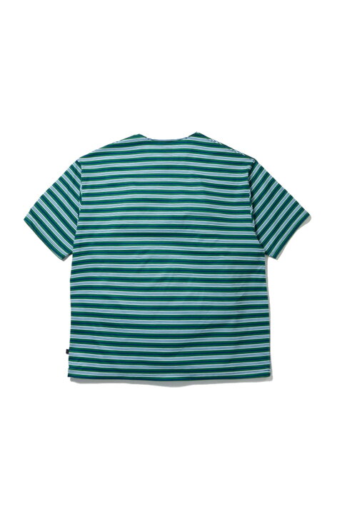 楽天市場】【30%OFF】TECH DRAWSTRING MULTI BORDER S/S TEE - GREEN 