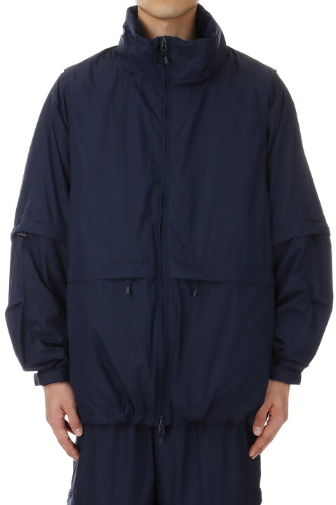 楽天市場】TECH DETACHABLE WINDBREAKER JACKET - MID NAVY (BJ-50024 