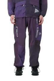 Gramicci / and wander PATCHWORK WIND PANT - MULTI PURPLE (GUP4-S3002-M-W) Gramicci(グラミチ)