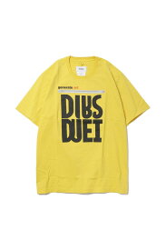 AI-GENERATED &#039;&#039;DOUBLET&#039;&#039; LOGO T-SHIRT(24SS32CS315)-YELLOW- doublet(ダブレット)