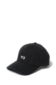 Y-3 DAD CAP BLACK / BLACK(Y3-S24-0000-357) Y-3(ワイスリー)