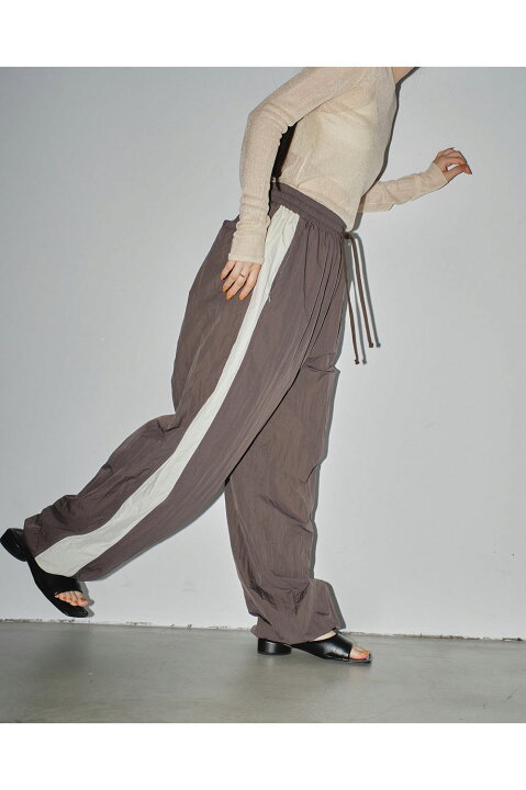 楽天市場】Nylon Line Pants -DARK GRAY(12410716) Todayful(トゥデイ