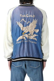 SOUVENIR JACKET ’’ALASKA’’AGED MODEL - BLUE (GL15481) Gold(ゴールド)