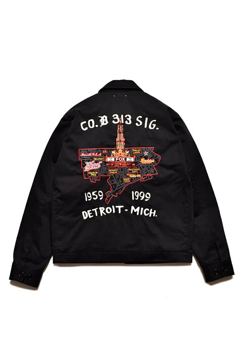 楽天市場】【P10倍】Detroit City Souvenir JKT(2402-8001) Minedenim 