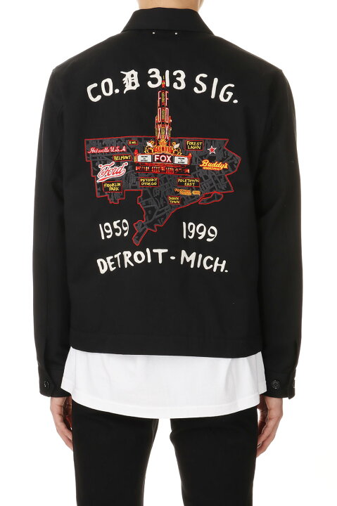 楽天市場】【P10倍】Detroit City Souvenir JKT(2402-8001) Minedenim 