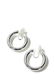 【16時までのご注文で最短翌日発送】Middle Hoop Earring (Silver925) -SILVER (12990914) Todayful(トゥデイフル)