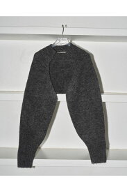 【ご予約会開催中】Melange Sleeve Knit -GRAY (12420504) Todayful(トゥデイフル)