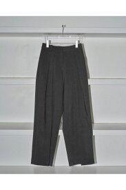 【ご予約会開催中】Bonding Wide Trousers -CHARCOAL GRAY (12420710) Todayful(トゥデイフル)