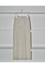 【ご予約会開催中】Pencil Velour Skirt -ECRU (12420804) Todayful(トゥデイフル)