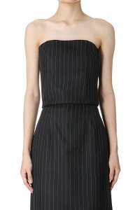 Stripe Bustier Tops -BLACK (12420409) Todayful(�g�D�f�C�t��)