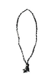 H/W HAGIRE NECKLACE / BLACK #A (PC-011-2244) Porter Classic(ポータークラシック)