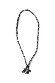 H/W HAGIRE NECKLACE / BLACK #E (PC-011-2244) Porter Classic(ポータークラシック)