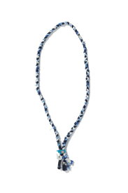 H/W HAGIRE NECKLACE / BLUE #A (PC-011-2244) Porter Classic(ポータークラシック)