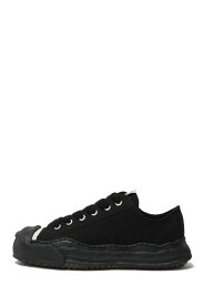 HANK original sole toe cap sneaker low canvas / BLACK&amp;BLACK（A05FW702）* MIHARA YASUHIRO(ミハラ ヤスヒロ)
