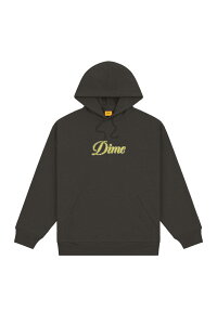 PIXEL CURSIVE HOODIE / Vintage Black(DIMEFA2419BLK) Dime(�_�C��)
