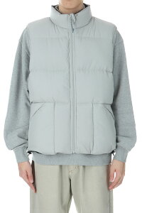 Reversible Down Vest - STONE / NAVY (SD24F-JK02) SEDAN ALL PURPOSE(�Z�_�� �I�[�� �p�[�p�X)